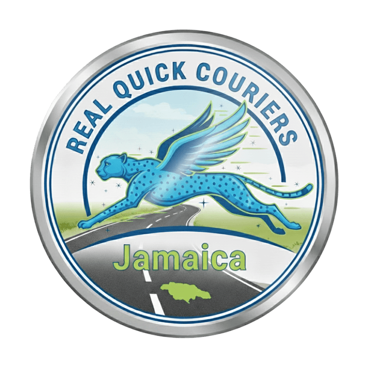 Real Quick Couriers Jamaica logo